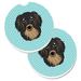 Red Barrel Studio® Retriever Car Coaster Ceramic in Blue | 2.5 H x 0.25 D in | Wayfair D5B3FF8D8CFC4E95B66958286F96E237