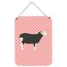 August Grove® Herwick Sheep Hanging Prints Wall Décor Metal in Pink | 12 H x 16 W x 0.03 D in | Wayfair FDF4543980D54B0096C2E429F78B5A3C