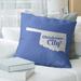 East Urban Home Pillow Polyester/Polyfill/Cotton Blend in Blue | 26 H x 26 W x 4 D in | Wayfair 09DCE7D320D543BAAEDEDCC6ADCC6CC7