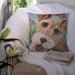 Winston Porter Keiron Fox Terrier by Judith Yates Indoor/Outdoor 14" Throw Pillow Polyester/Polyfill blend | 14 H x 14 W x 3 D in | Wayfair