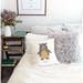 Harriet Bee Thacher Personalized Bear Cotton 16" Throw Pillow Cover Cotton | 16 H x 16 W x 0.25 D in | Wayfair 7F7A7DE55E1849EBAF79B290D819B7D8