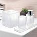 Brayden Studio® Shirah 4 Piece Bathroom Accessory Set Plastic | Wayfair 48EDE0C320FC432AB80D7817913595E5