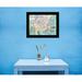 Harriet Bee Schnooer Bloom for Yourself Framed Art Paper in Blue | 15 H x 19 W x 1 D in | Wayfair B223E986518646AF954B3F9520D8A687
