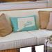 East Urban Home Nashville Lumbar Pillow Polyester/Polyfill/Linen in Green/Blue | 14 H x 20 W x 3 D in | Wayfair 1DFFF774BDC64EF08204A6E322DF1CD0