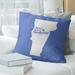 East Urban Home Pillow Polyester/Polyfill blend in Blue | 26 H x 26 W x 4 D in | Wayfair 52115B733026457AA95F6B9900983562