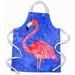 Highland Dunes Flamingo Apron, Nylon in Blue | 27 W in | Wayfair E045702235E543CBB42C23328FE2C967