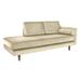 Edgecombe Furniture Marilyn 76" Square Arm Sofa Polyester in Brown/Gray/Indigo | 24 H x 76 W x 70 D in | Wayfair 18447PARCHEM