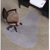 ES Robbins Corporation EverLife Medium Pile Carpet Straight Triangular Chair Mat | 0.13 H x 66 W x 60 D in | Wayfair 122785