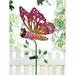 Rosalind Wheeler Bfly Solar Garden Stake Metal | 41 H x 10.5 W x 2 D in | Wayfair 589FF021D58A456F9A98FEA1C26AF1F8