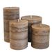 Highland Dunes Warm Sand Scented Pillar Candle Paraffin in Brown | 3 H x 3 W x 3 D in | Wayfair 69542BD5F63C49DB872360502A2D7B6E