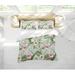 Bayou Breeze Joyce Tropical Leaves & Hibiscus Comforter Set Polyester/Polyfill/Microfiber in Pink/Yellow | King Comforter + 2 Pillow Cases | Wayfair