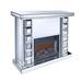 Rosdorf Park Petersfield Electric Fireplace in Gray | 39 H x 47.25 W x 12.55 D in | Wayfair 2EDFCA4460B94D3E84722EEC0808D707