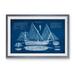 Longshore Tides 'Antique Ship print III' by Paul Cezanne - Picture Frame Painting Print Paper in Blue | 22 H x 30 W x 1.25 D in | Wayfair