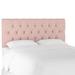 Red Barrel Studio® Giragos Upholstered Panel Headboard Polyester in Pink | 51 H x 3 D in | Wayfair 869DB4030ACE41FEAC6CF7F4509F984F