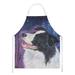 Winston Porter Starry Night Border Collie Apron, Nylon in Black/Blue | 27 W in | Wayfair D79B0A1C2610482AACB9DDF67AB0C520