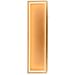 Orren Ellis Gunnur 1 - Light LED Dimmable Flush Mounted Sconce Metal in Yellow | 17 H x 8 W x 4 D in | Wayfair 30194535C77046D293439C9C59CDF8CC