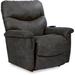 La-Z-Boy James Recliner Faux Leather/Polyester in Brown/Red | 42.5 H x 39 W x 38 D in | Wayfair P1M521 RE994756 FN 007