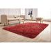 Red 84 x 60 x 2 in Area Rug - Everly Quinn Mcnulty Handmade Tufted Area Rug Cotton | 84 H x 60 W x 2 D in | Wayfair