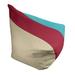 East Urban Home Arizona Standard Bean Bag Cover Polyester/Fade Resistant in Red/Brown | 42 H x 38 W x 2 D in | Wayfair