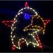 Lori's Lighted D'Lites Eagle in Star Patriotic Holiday Lighted Display Metal in Blue/Red/White | 40 H x 35 W x 0.25 D in | Wayfair 904-EIS