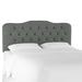 Canora Grey Nappi Upholstered Panel Headboard Upholstered, Linen in Brown | 51 H x 41 W x 4 D in | Wayfair C96B71BA798C442AABAEDF05AEC56F0E