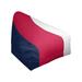 East Urban Home Atlanta Standard Bean Bag Cover Polyester/Fade Resistant in Pink/Blue | 30 H x 27 W x 2 D in | Wayfair