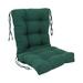 Latitude Run® Twill Indoor Seat/Back Cushion Polyester/Cotton Blend in Green | 4.5 H x 18 W x 18 D in | Outdoor Furniture | Wayfair