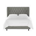Birch Lane™ Mai Tufted Standard Bed Polyester/Metal | 55 H x 44 W x 80 D in | Wayfair E990C02E725A47EA98E4C596D2B62799