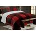 Gracie Oaks Microfiber Reversible Comforter Set Down/Microfiber in Red | Full/Queen | Wayfair 2493D310115D4179B012E8C92C47B8C3