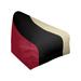 East Urban Home Arizona Standard Classic Bean Bag Polyester/Fade Resistant in Red/Black/Brown | 30 H x 27 W x 27 D in | Wayfair