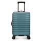 U.S. Traveler Boren Hartschalenkoffer aus Polycarbonat mit 8 Spinnrädern, Aluminium-Griff, blaugrün (Blau) - US09181E30