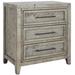 Ridge Reclaimed Pine 3 Drawer Nightstand - Kosas Home 52003902