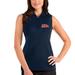 Women's Antigua Navy Ole Miss Rebels Tribute Sleeveless Polo