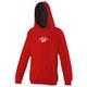 Supportershop Kinder Kapuzenpullover Rugby Japan L rot