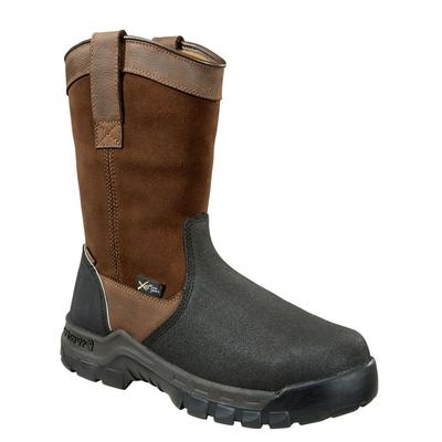 Carhartt 11" Wellington Rugged Flex WP MT - Mens 8 Black Boot Medium