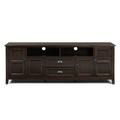 Lark Manor™ Northview TV Stand for TVs up to 80" Wood in Brown | 26 H in | Wayfair 9EF3FE686F6C4820982FCCDA2EC39B6B