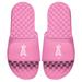 Women's ISlide Pink Los Angeles Angels Primary Logo Slide Sandals