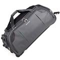 Lightweight Large Holdall with Wheels - Roller Bag by Pierre Cardin | Durable Stress Tested Skate Wheels | Trolley & Grab Carry Options | Travel Wheeled Duffle Bag CL769 (Large Grey 30")