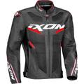 Ixon Draco Giacca tessile motociclistica, nero-bianco-rosso, dimensione 3XL