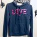 American Eagle Outfitters Tops | American Eagle Ladies Pullover Sweatshirt | Color: Blue/Pink | Size: S