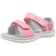 Clarks Mädchen Surfing Tide T Offener Sandalen Offener Sandalen, Pink (Pink Combi Pink Combi), 27 EU