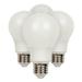 Satco 08594 - 5.5A19/LED/5000K/ND/120V/4PK S8594 A19 A Line Pear LED Light Bulb