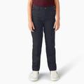 Dickies Boys' Flex Slim Fit Pants, 4-20 - Dark Navy Size 6 (KP701)