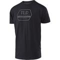 Troy Lee Designs Factory T-shirt, nero, dimensione S