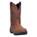 Dan Post Boots Cummins Waterproof Steel Toe - Mens 12 Tan Boot D