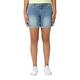 Timezone Damen Regular Alexatz Shorts, Blau (Bleached Blue wash 3371), W26(Herstellergröße:26)