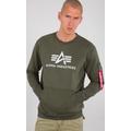 Alpha Industries 3D Logo Sweatshirt, green, Size S