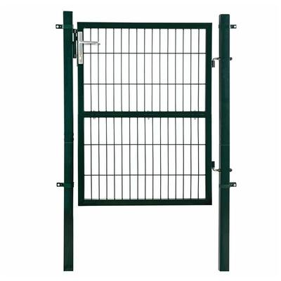 Gartentür Gartentor Zauntür Set 140 cm Hoftür Gartenpforte Gartenzaun grün Image