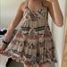 American Eagle Outfitters Dresses | American Eagle Outfitters Patterned Dress | Color: Tan | Size: S