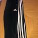 Adidas Bottoms | Adidas Jogger Youth Medium | Color: Black/White | Size: Youth Medium